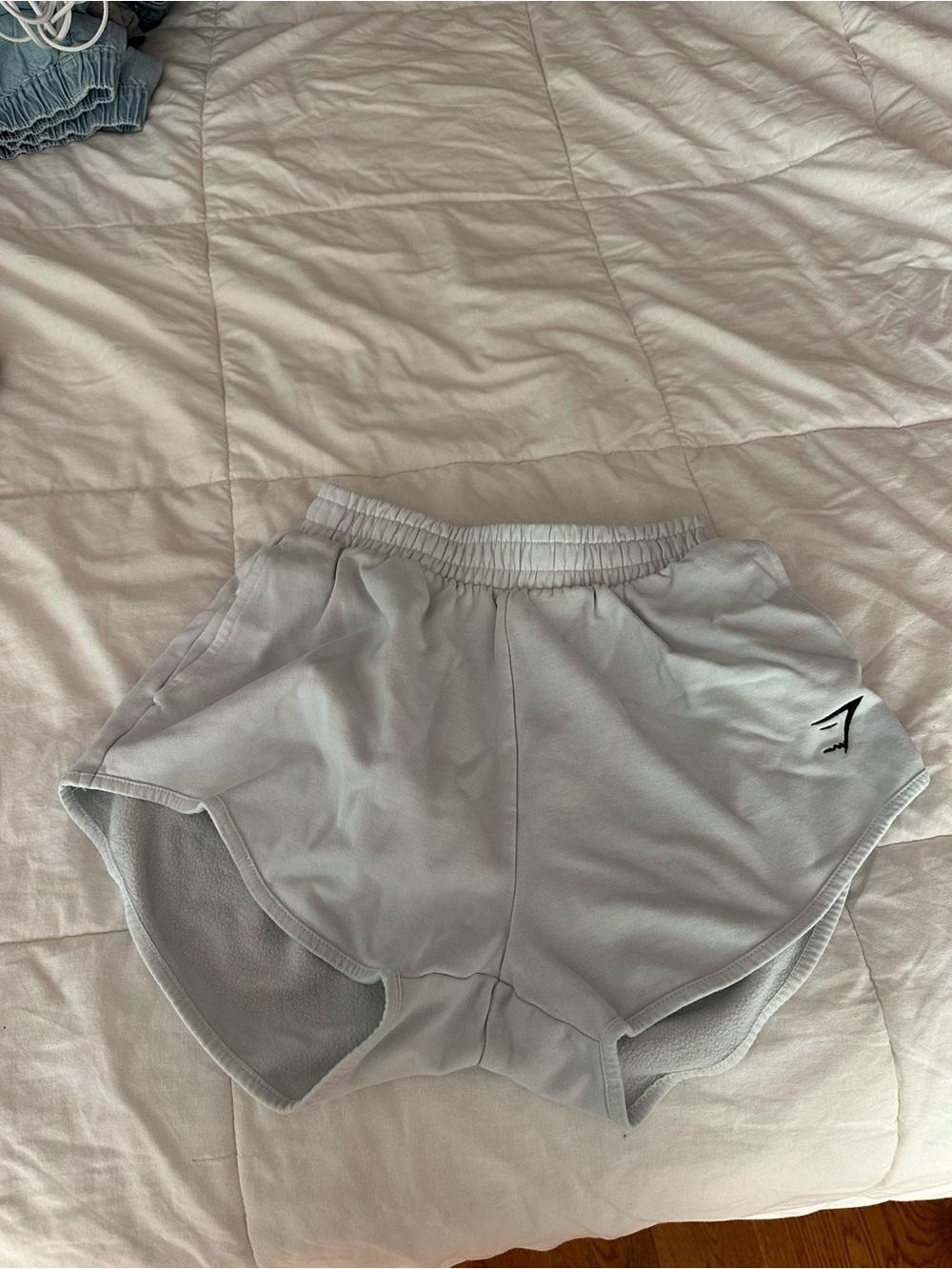 Gymshark white Women's Athletic Shorts